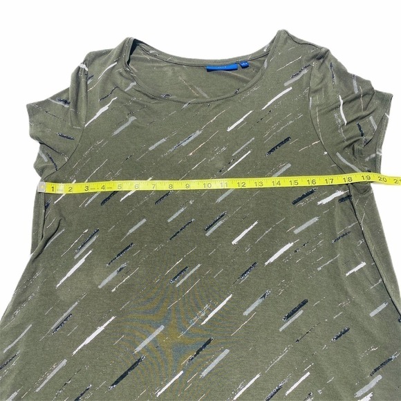 APT. 9 Dark Green High Low Blouse L - Picture 3 of 10